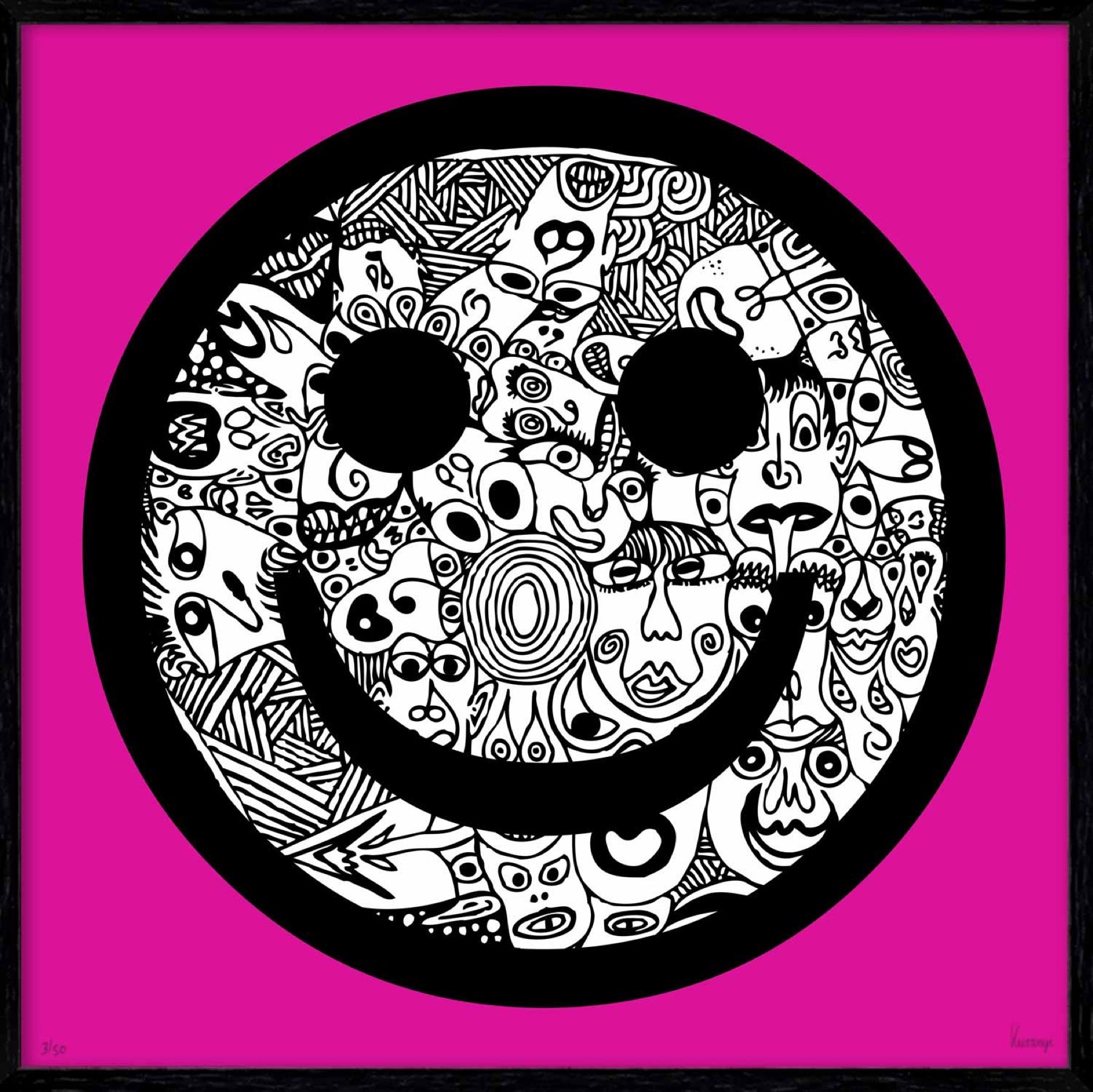 Smile Blue — Limited Edition von Romulo Kuranyi