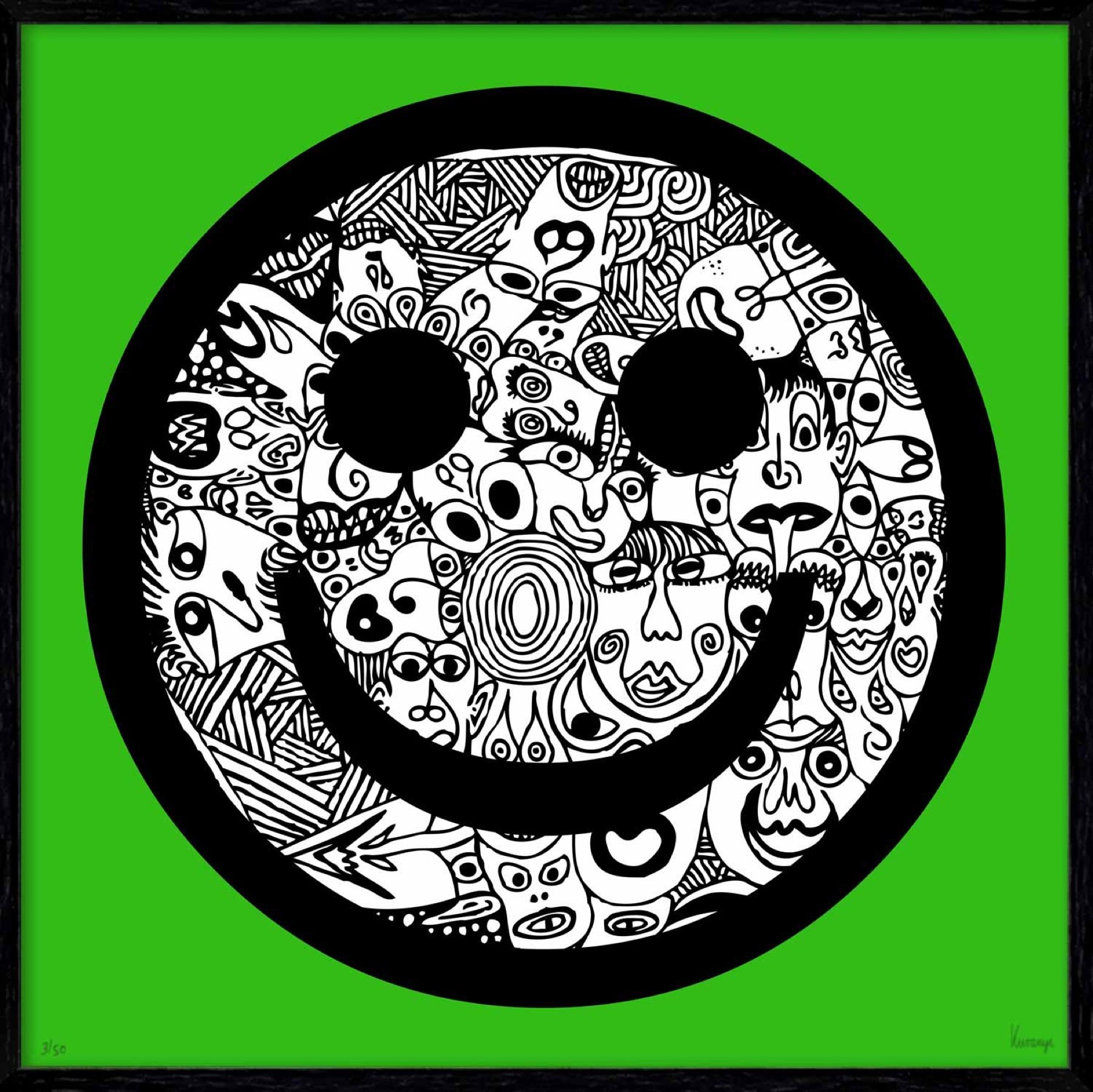 Smile Green — Limited Edition von Romulo Kuranyi